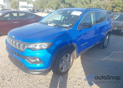 2022 Jeep Compass Latitude Fwd from USA, damaged, VIN 3C4NJCBB6NT202368